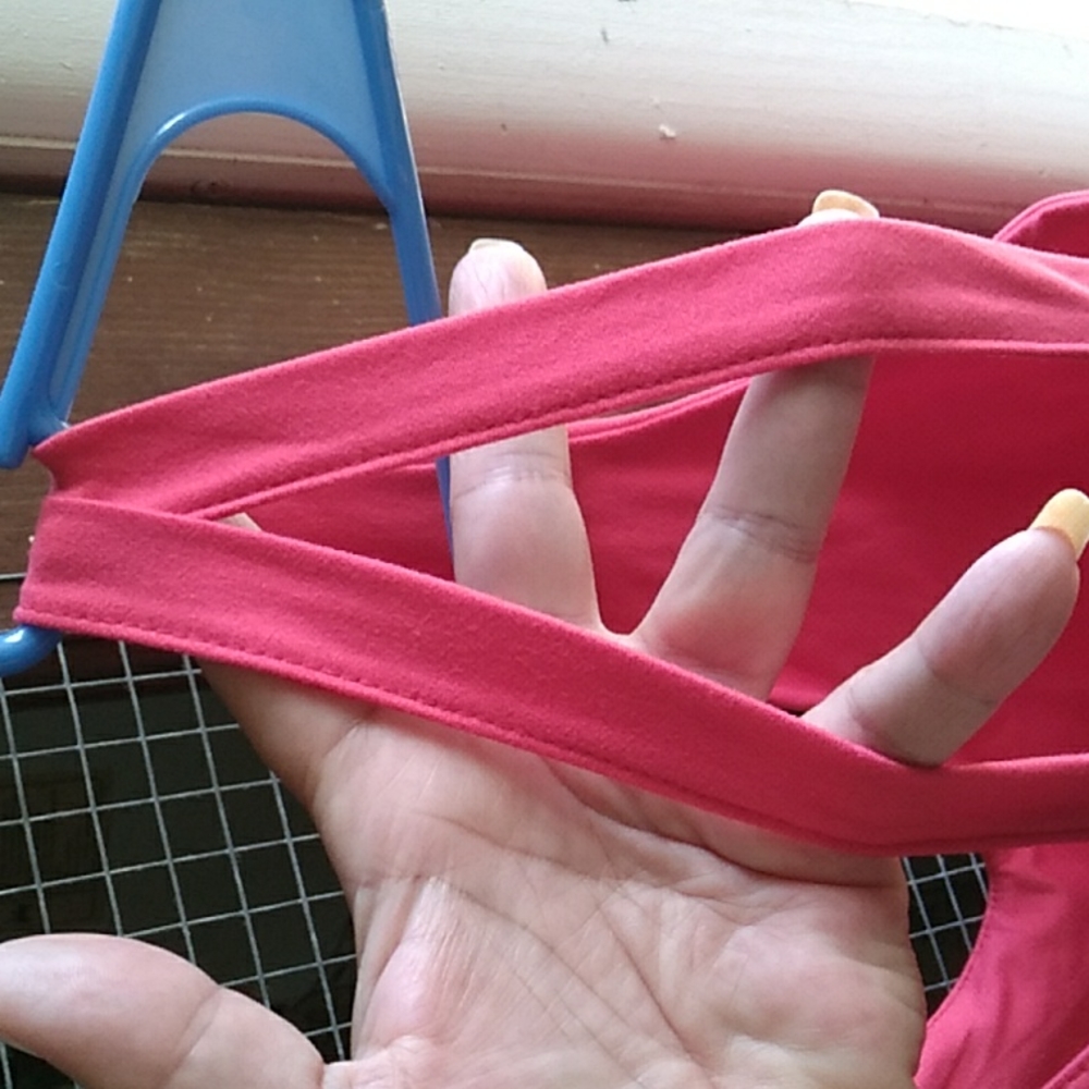 Nwt Orange or Coral Bodysuit (XS) - Picture 3 of 8